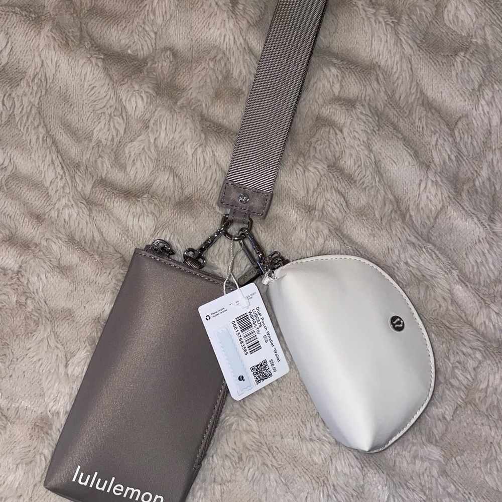 Lululemon dual wristlet wallet